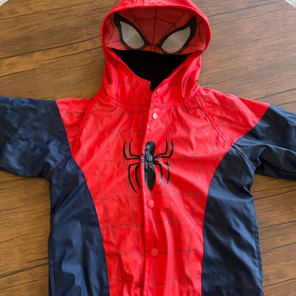 spiderman raincoat